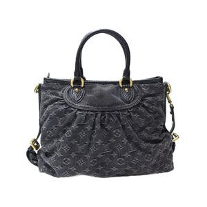 Louis Vuitton Denim NeoCabby MM Tote Shoulder Bag